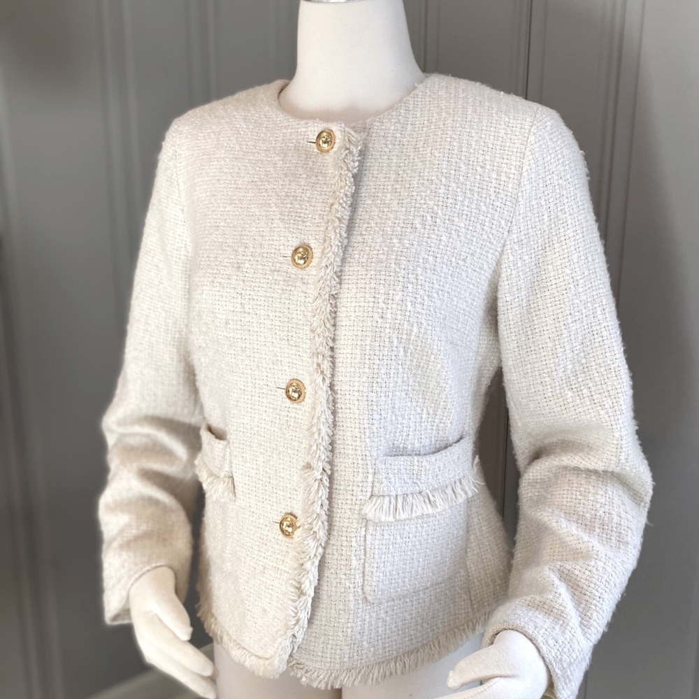 Talbots petite wool blend jacket